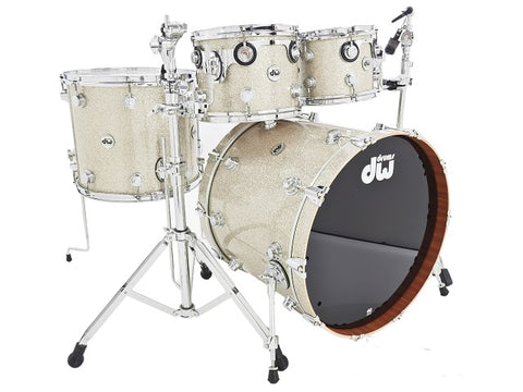 DW Collector's Series Maple 4pc Shell Pack Broken Glass
