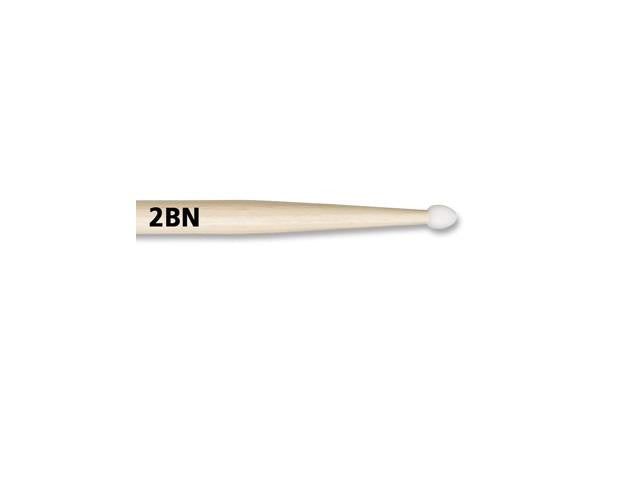 Vic Firth 2BN Hickory Nylon Tip