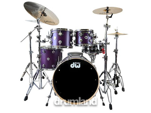 DW Collector's Series Maple 4pc Shell Pack Ultra Violet