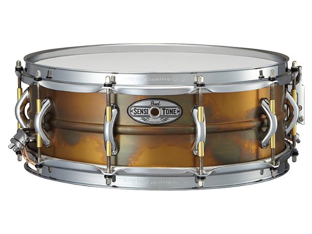 Pearl 5x14 SensiTone Premium Beaded Brass Snare Drum – Drumland Canada