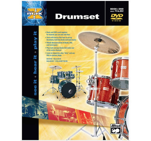 Alfred's MAX™ Drumset by Dave Black and Sandy Feldstein