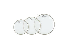 Pack de peaux de batterie Aquarian Classic Clear 10 12 16