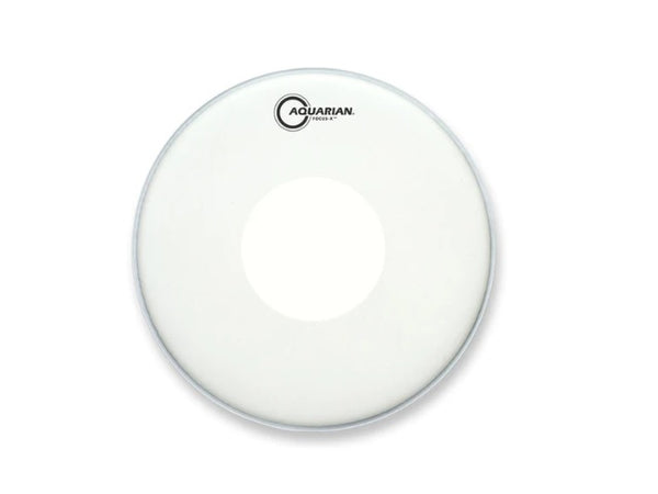 Aquarian 12" Texture Coated Focus-X Drum Head with Power Dot