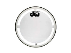 Peau de grosse caisse DW 18" avec revêtement transparent