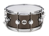 DW Collector's Series Black Nickel Over Brass 6.5x14 Snare Drum DRVB6514SVC