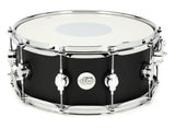 DW 6" x 14" Design Series Snare Drum Black Satin