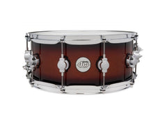 DW Design Series 6x14 Snare Drum Tobacco Burst