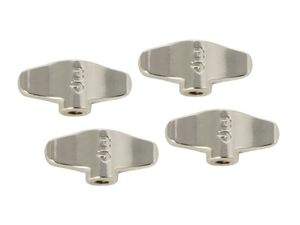 Lot de 4 écrous à oreilles DW 8 mm chromés DWSM2238