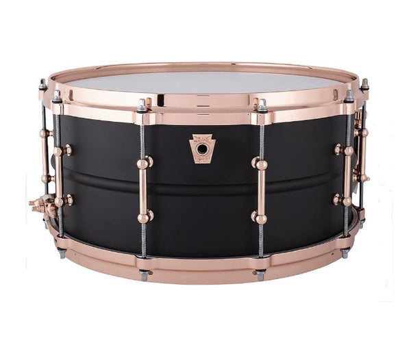 Ludwig 6.5x14 Black Beauty Hot Rod Snare Drum LTD