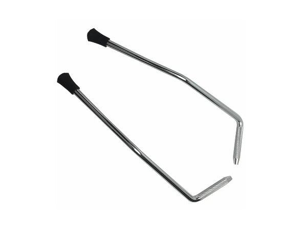 Ludwig 9.5mm Gull Wing Bass Drum Spurs Pair 22" and Up