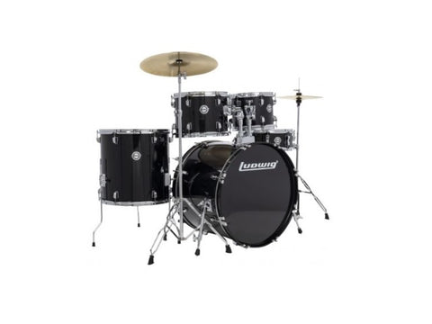 Acoustic Drums With Hardware and Cymbals