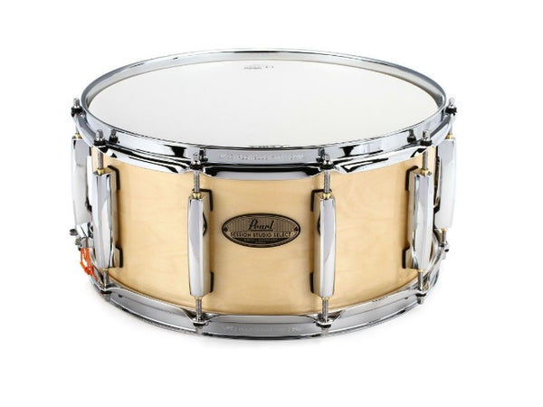 Pearl 6.5x14 Session Studio Select Snare Drum Natural Birch