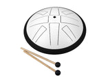 Tambour à langue Sela Percussion Melody 10" Do majeur Pentatonique Blanc