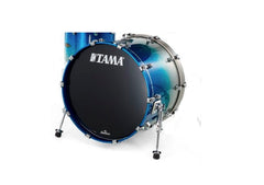 Grosse caisse Tama 22x16 Starclassic finition laquée noyer/bouleau