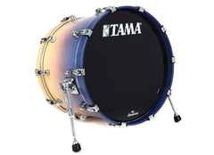 Grosse caisse Tama 22x16 Starclassic finition laquée noyer/bouleau