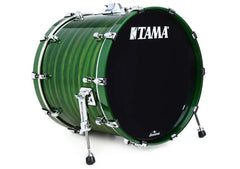 Grosse caisse Tama 22x16 Starclassic finition laquée noyer/bouleau