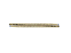 Vater Color Wrap 5A Nylon Tip Drumsticks Gold Sparkle