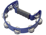 Viper Half Moon Tambourine Blue