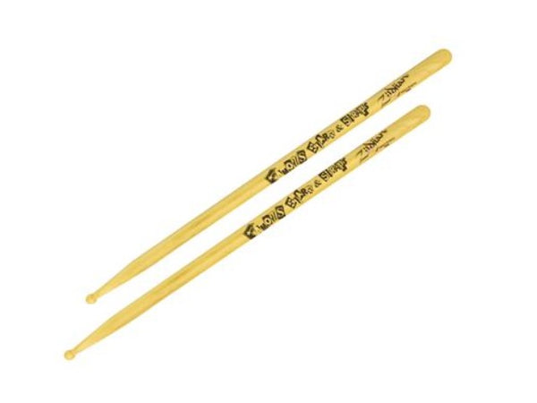 Baguettes Zildjian Travis Barker Famous S&amp;S Artist Series en bois de noyer