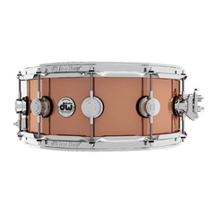 DW Polished Copper 5.5x14 Snare Drum