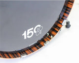 Sonor 150th Anniversary AQ2 Stage 6-piece Shell Pack Ebony High-gloss Lacquer