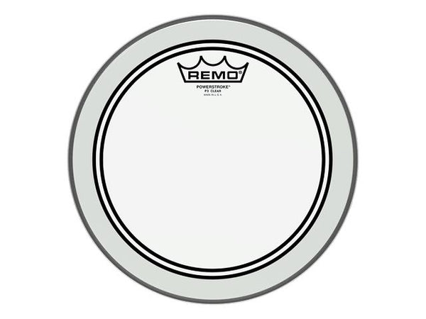 Peau de batterie transparente Remo Powerstroke P3 10"