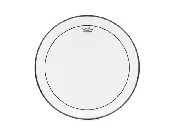 Peau de grosse caisse transparente Pinstripe de 24 po de Remo