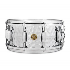 Gretsch 6.5x14 USA Custom Hammered Chrome Over Brass Snare G4164HB