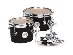 Ensemble de toms de concert DW Design Series avec support - 6 et 8 pouces