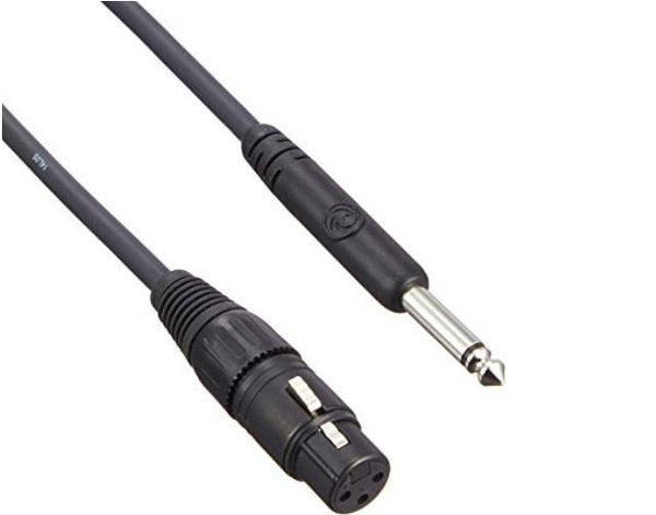 Câble XLR (F) - 1/4" (M) de 25 pi de Planet Waves