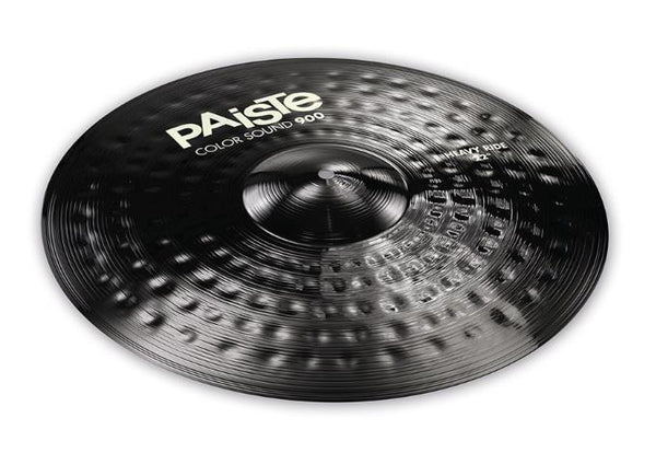 Cymbale Ride Paiste 22" Color Sound 900 noire
