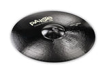 Cymbale crash lourde Paiste Color Sound 900 noire 16"