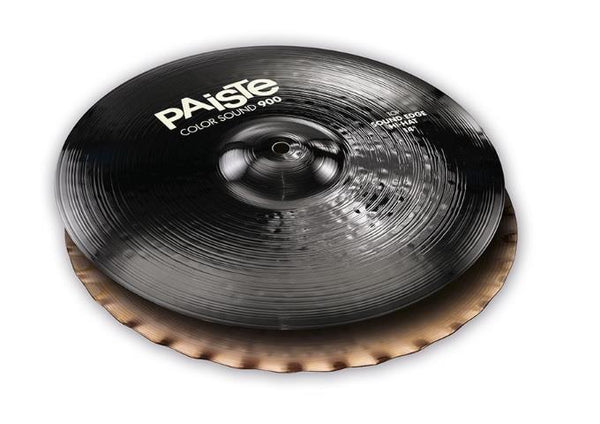 Paiste 14" Color Sound 900 Black Sound Edge Hi-Hats