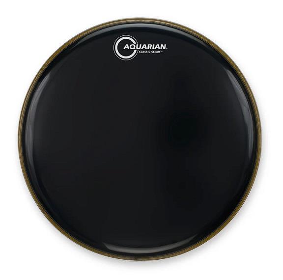 Aquarian 16" Classic Clear Black Drum Head