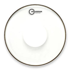 Aquarian 14" Classic Clear w/ Power Dot Drum Head
