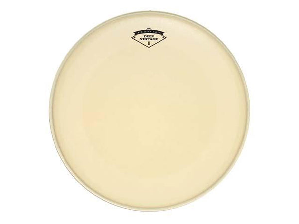 Aquarian 20" Deep Vintage w Felt Ring Bass Drum Head