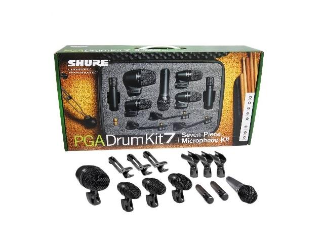 【新品未開封】SHURE PGADRUMKIT7 ドラム用マイクロホンキット Shure PG ALTA 7-Piece Drum Microphone Kit for Performing and