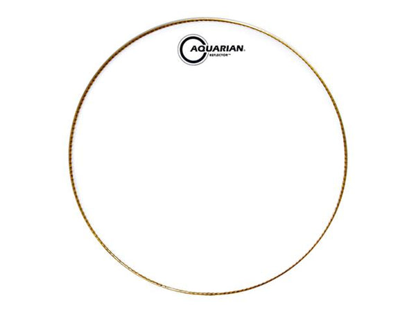 Aquarian 22" Reflector Ice White Super Kick Bass Drum Head