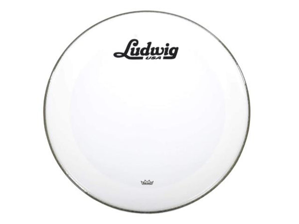 Ludwig 22" Smooth White Bass Drum Head