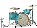 Sonor Vintage Series 3 Piece Shell Pack California Blue 12 14 20 w/ Mount