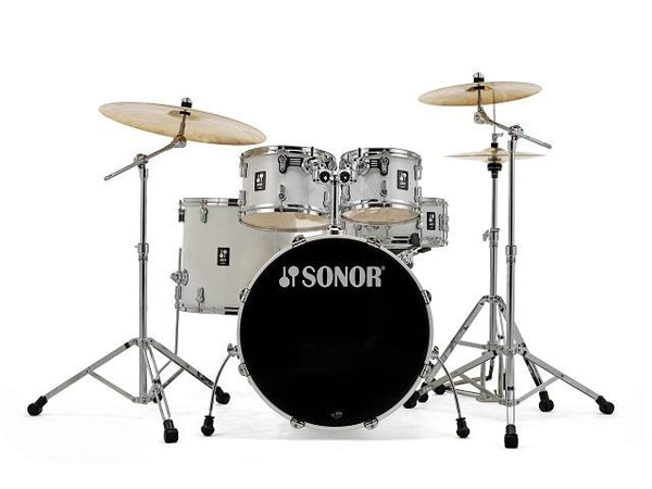 Sonor AQ1 5PC Birch Studio Pure White Hardware Included