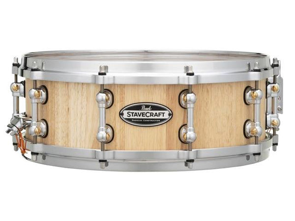 Pearl 14x5 StaveCraft Thai Oak w/ Makha DadoLoc Snare Drum