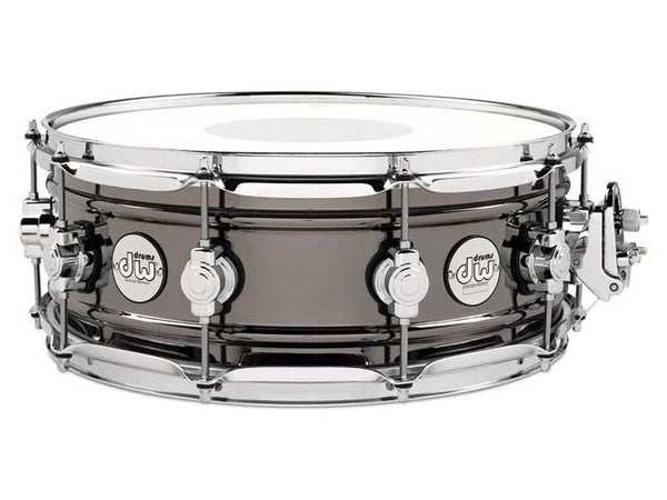 DW Design Series 5.5x14 Snare Black Nickle Over Brass