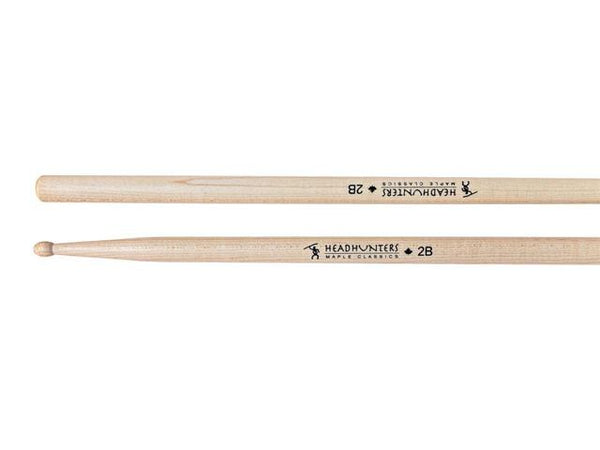 HeadHunters Maple Classic 2B Drum Sticks