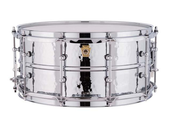 Ludwig 6.5x14 Supraphonic Hammered w/ Tube Lugs Snare Drum