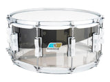 Ludwig 6.5x14 Vistalite 50th Anniversary Snare Drum Clear Smoke
