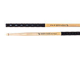 HeadHunters Hickory Classic Rock w/ Grip Drum Sticks