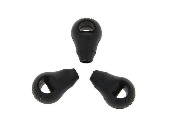 Lot de 3 pieds en caoutchouc pour suspension pneumatique PEARL