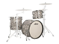 Ludwig Classic Maple Downbeat Abalone blanc 12 14F 20B