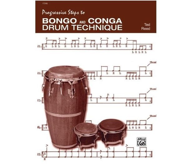 Étapes progressives vers la technique du bongo et du conga par Ted Reed